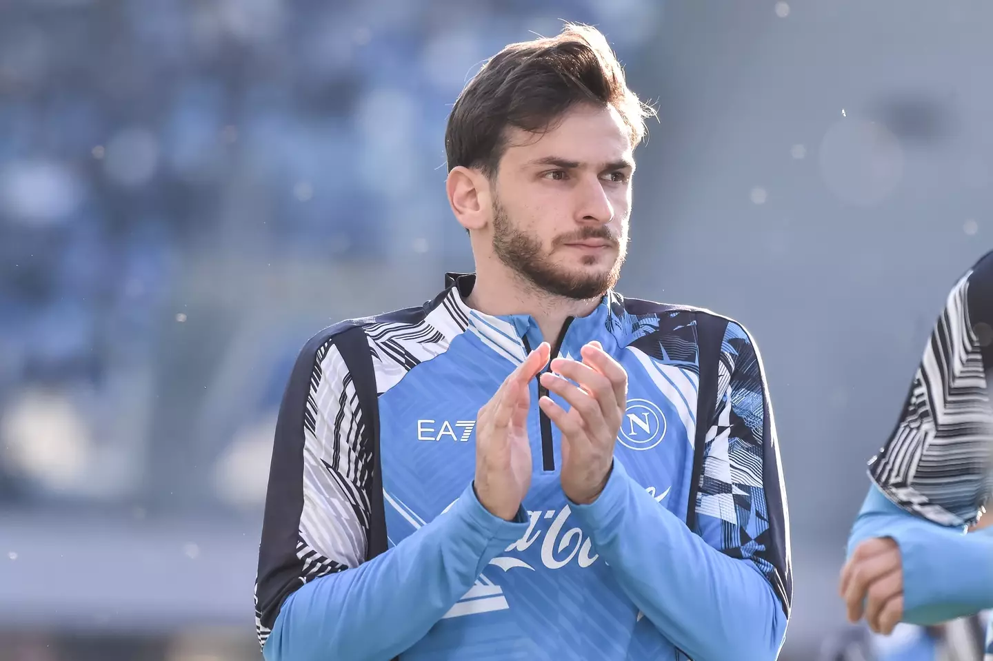 Khvicha Kvaratskhelia appears set to join Paris Saint-Germain. Image: Getty
