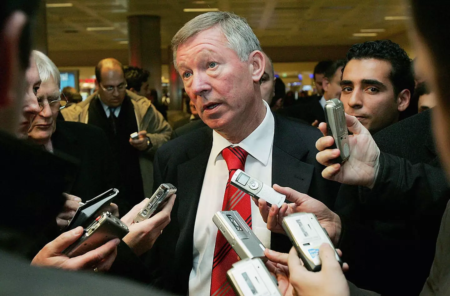 Sir Alex Ferguson had a mixed relationship with the press (Credit:Getty)