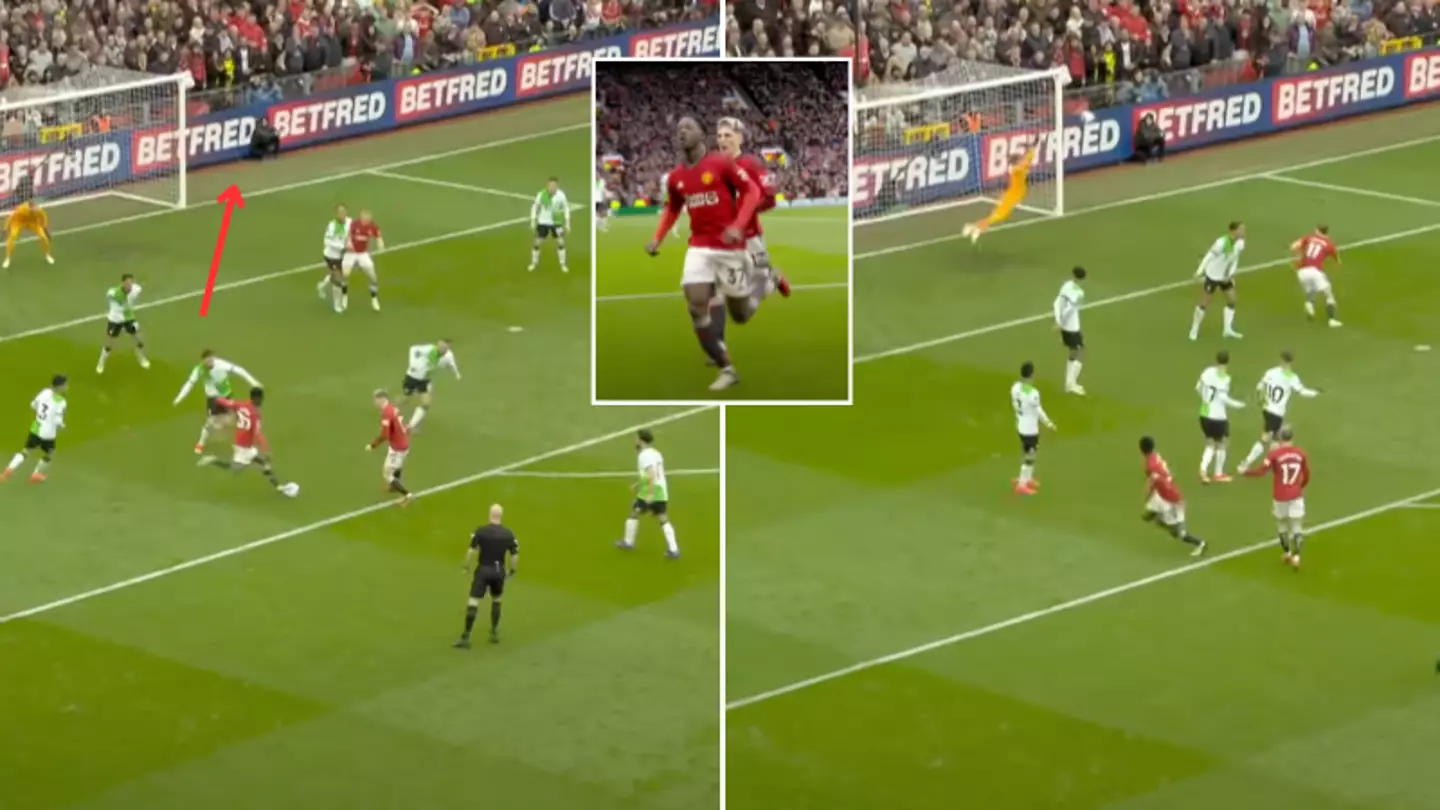 Eagle-eyed Man Utd fans spot spooky detail in Kobbie Mainoo's sensational goal against Liverpool