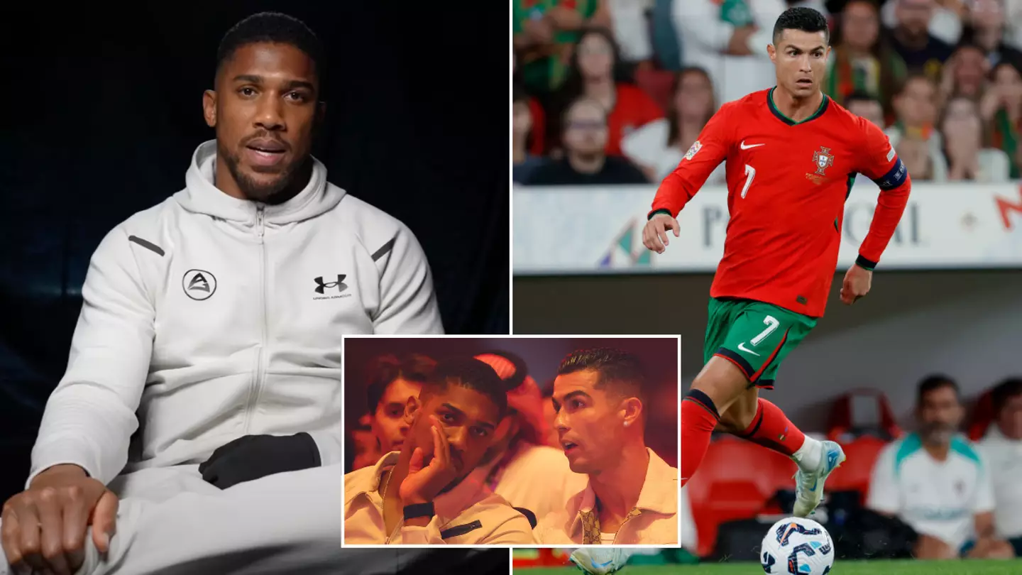 Anthony Joshua reveals the one piece of advice Cristiano Ronaldo gave him ahead of Daniel Dubois fight