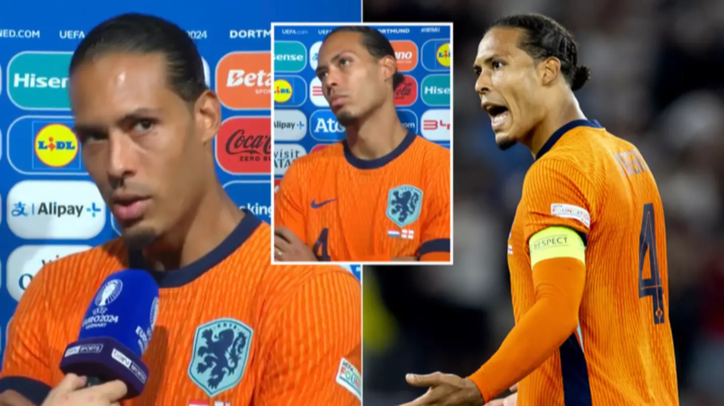 Virgil van Dijk drops huge bombshell on his Liverpool future after Netherlands exit Euro 2024