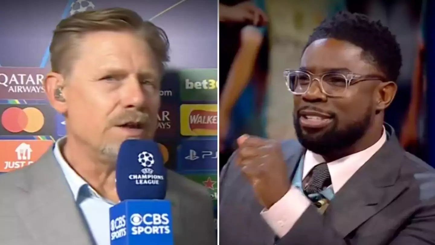 Peter Schmeichel and Micah Richards clash in heated on-air debate after Man Utd legend slams Man City fans