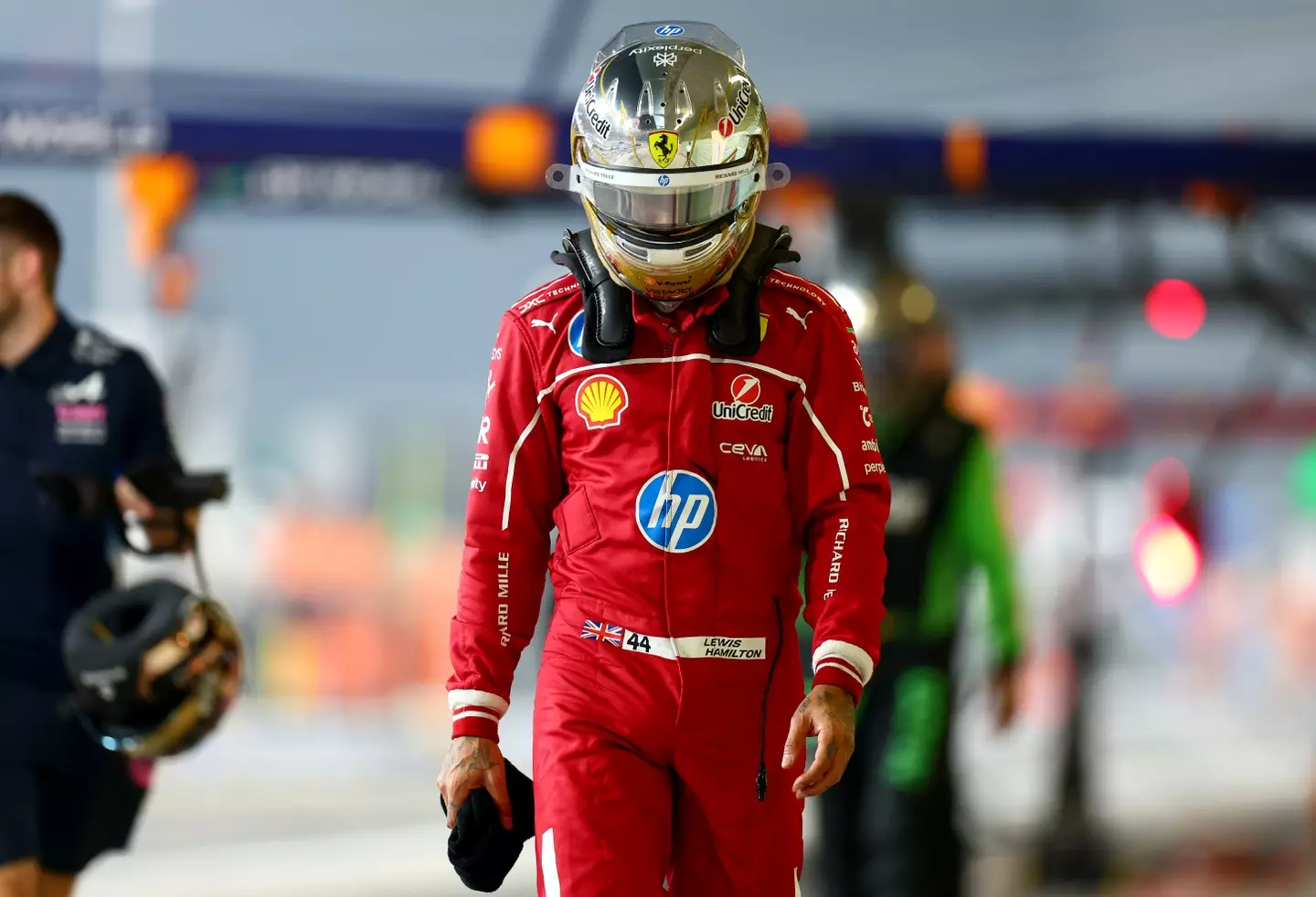 Lewis Hamilton had a tough year with Ferrari (Image: Getty)