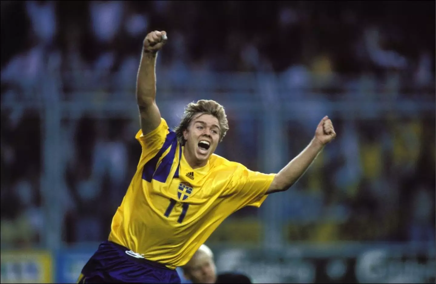 Tomos Brolin in 1992 (Credit:Getty)