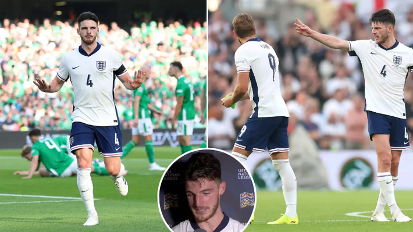 Declan Rice explains non-celebration vs Republic of Ireland and why he rejected captain's armband