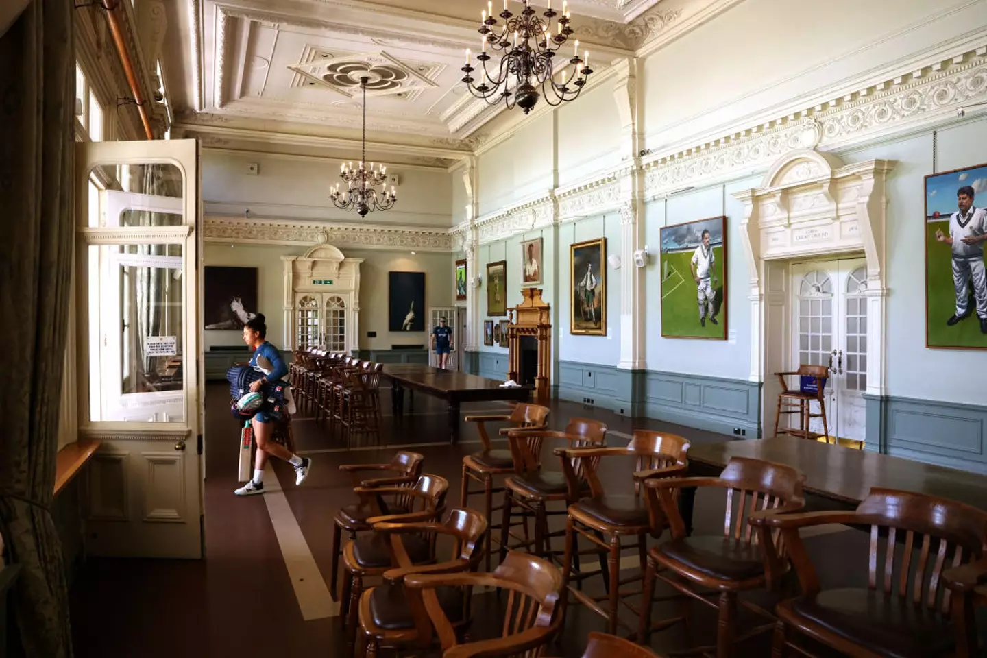The Long Room inside Lord's (Credit:Getty)