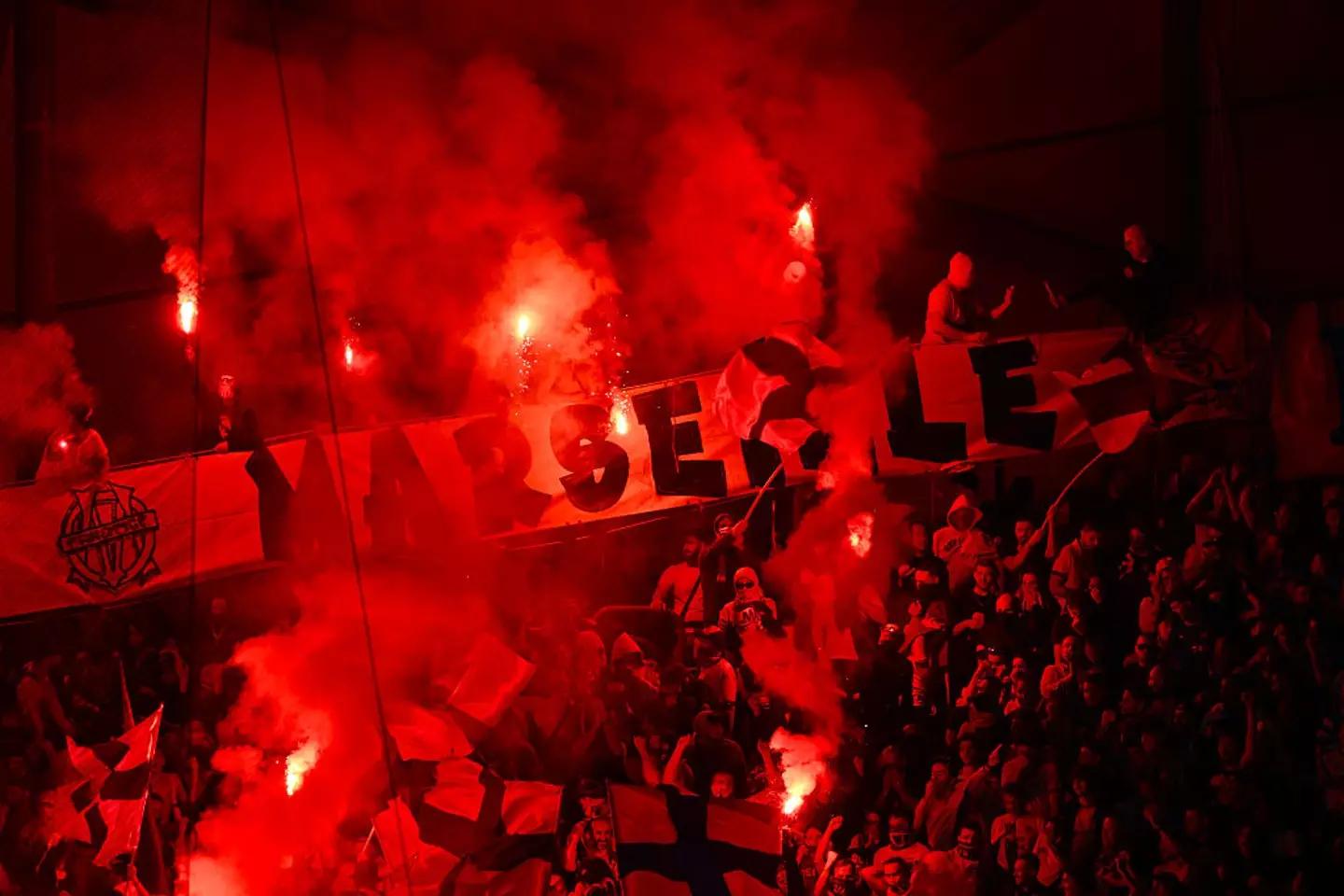 Marseille ultras (Credit:Getty)