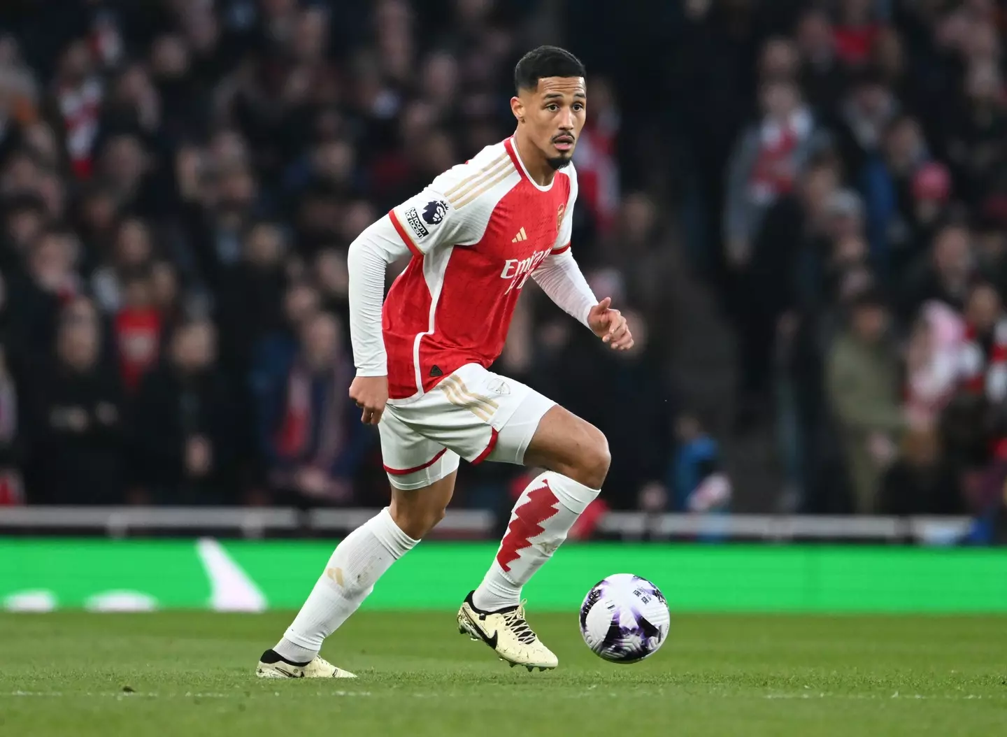 Saliba is confident ahead of the second leg against Porto (Getty)