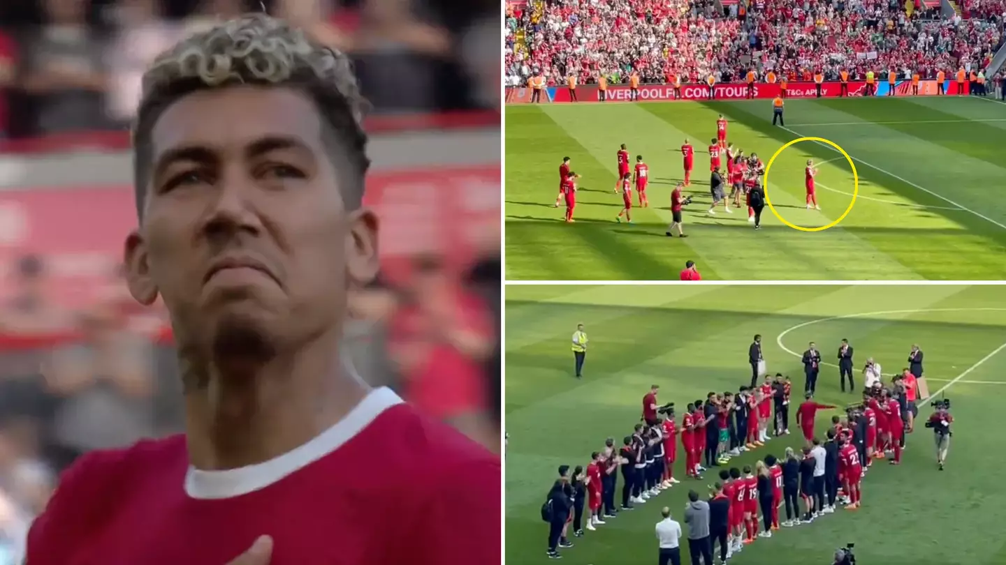 Roberto Firmino's Anfield goodbye had everyone emotional, he leaves a Liverpool legend
