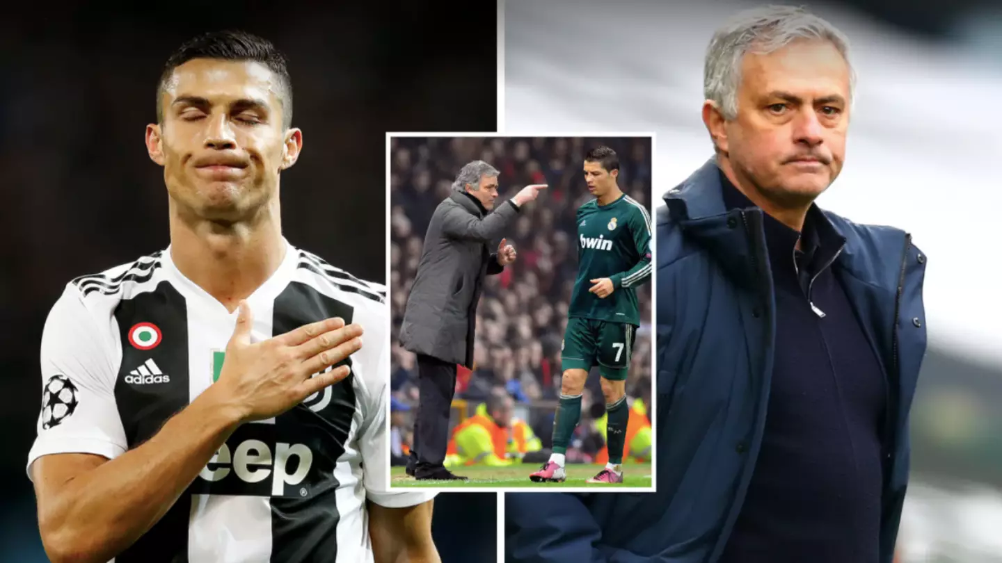 When Cristiano Ronaldo Furiously Hit Out At Jose Mourinho, And It Showed Just How Much He Cared About Manchester United