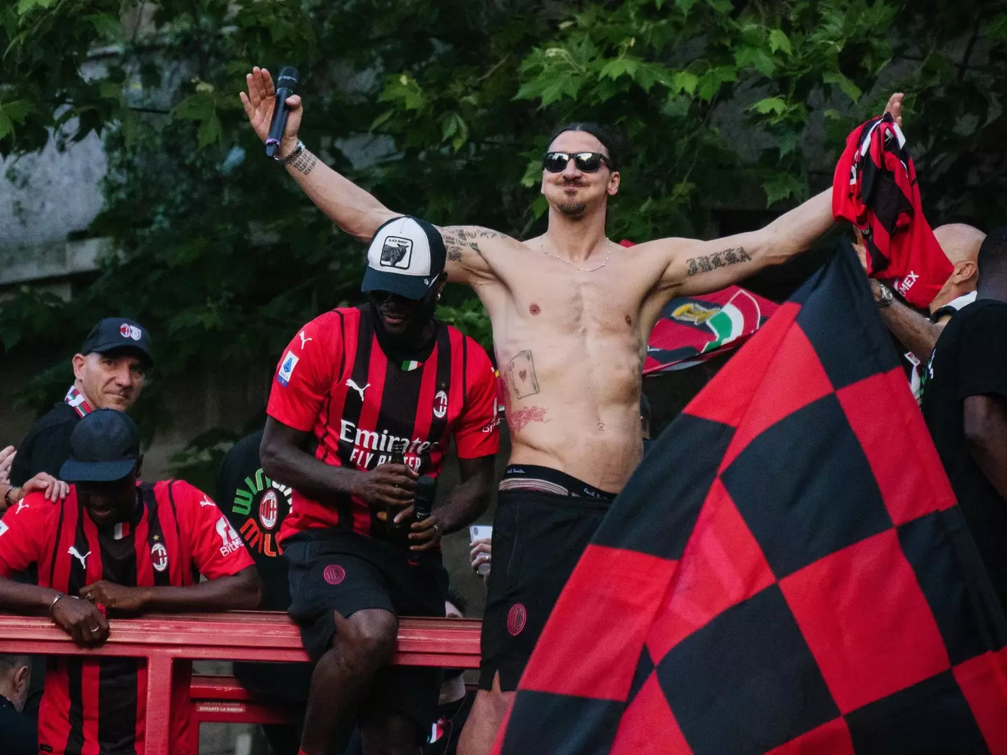 After winning Serie A again last season, Zlatan would love to end his career by finally winning the Champions League. Image: Alamy
