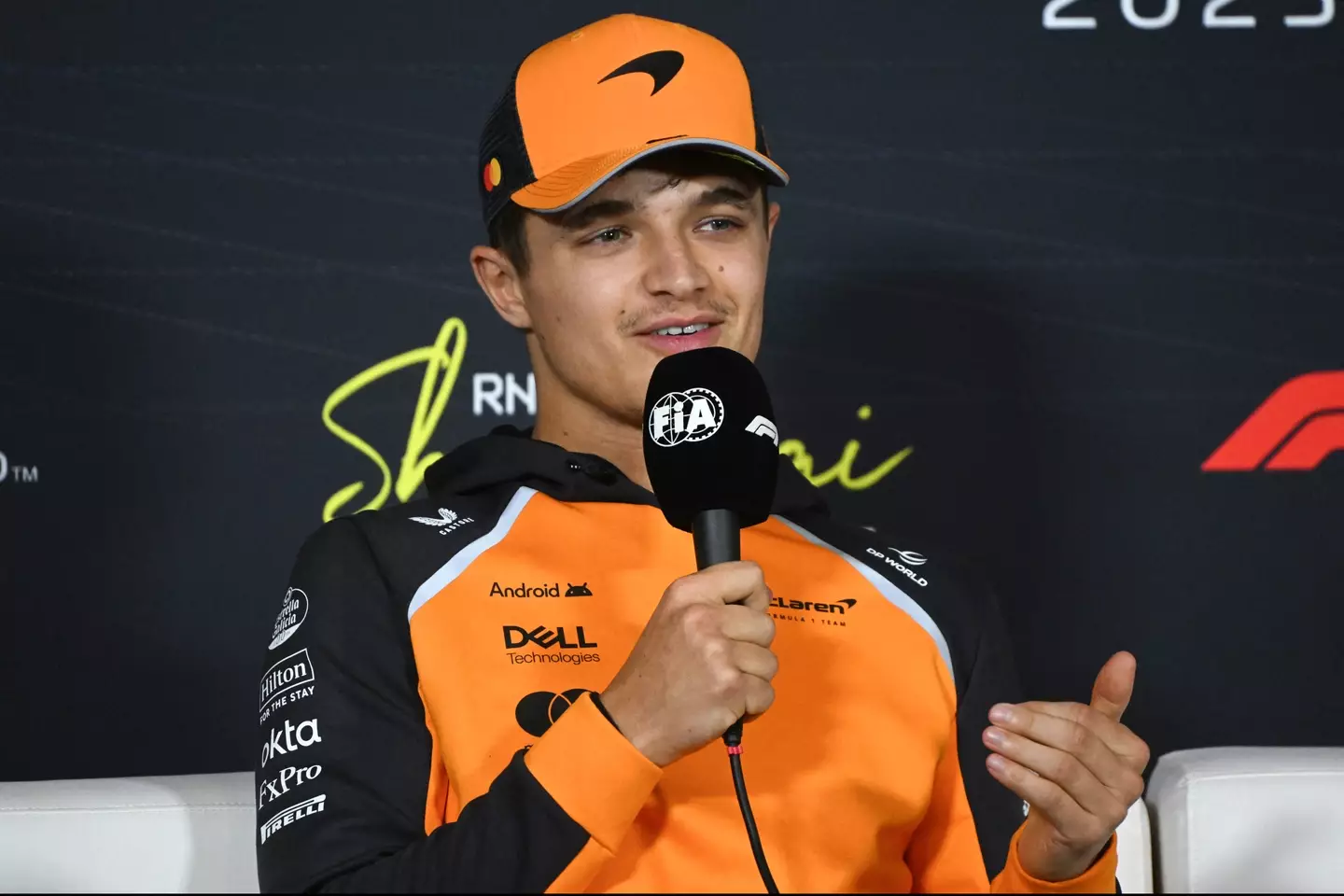 Lando Norris is the favourite to win the 2025 world title. Image: Getty