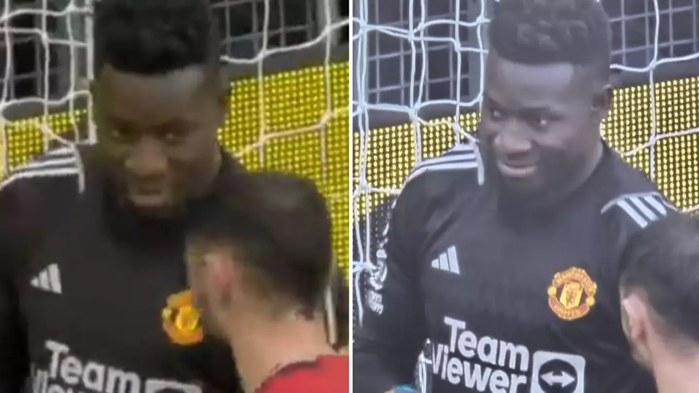 Fans left in pure disbelief at what Andre Onana did during Man Utd vs Liverpool