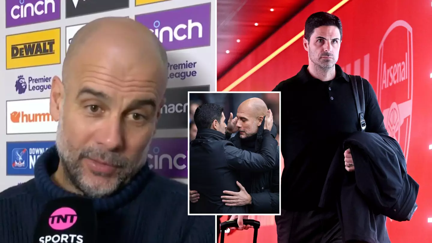 Pep Guardiola makes brutal Arsenal jibe after Man City's Crystal Palace victory