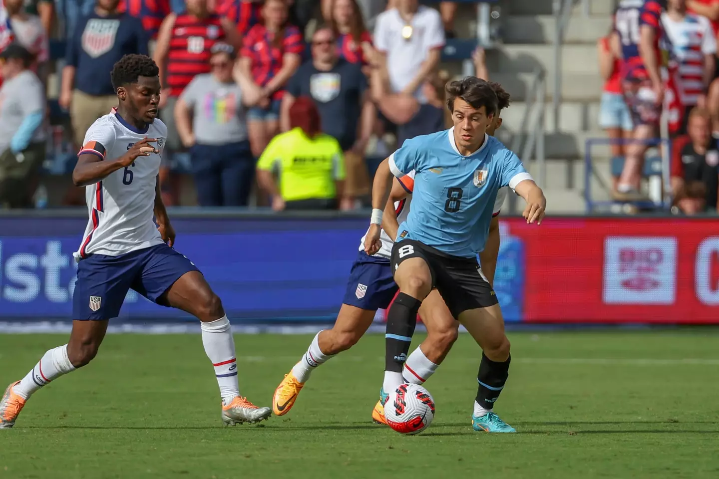 Facundo Pellistri has performed admirably so far in his international career. (Alamy)