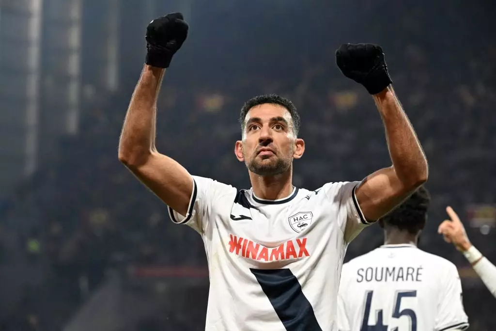 Ahmed Hassan has also been handed a match ban. (Image: Getty)