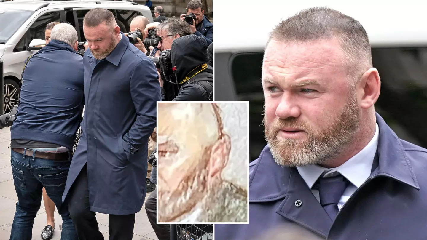 The Courtroom Sketch Of Wayne Rooney In Coleen Rooney vs Rebekah Vardy Trial Has Gone Viral