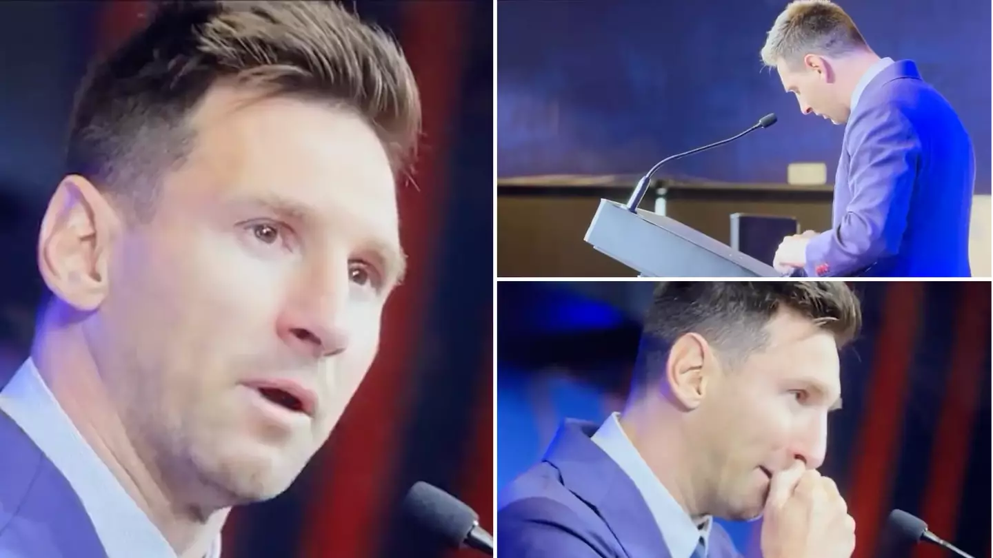 Fans spot hilarious English dub for Lionel Messi's Barcelona speech in documentary series, it's priceless