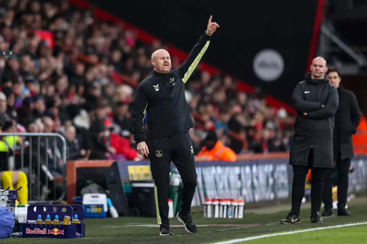 Dyche had strict rules in place at both Everton and Burnley. Image: Getty