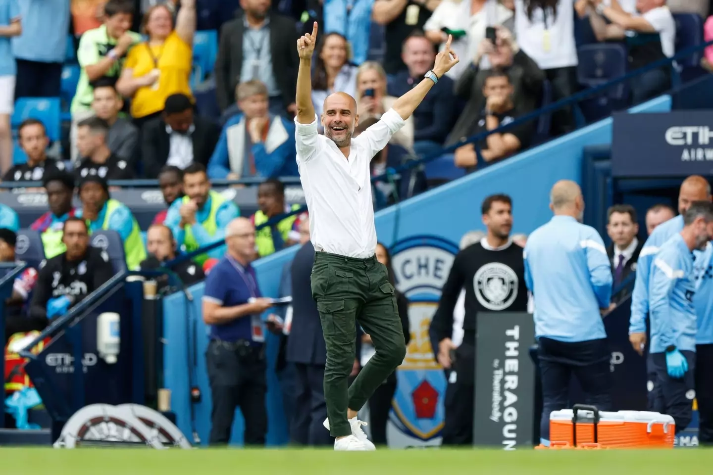 Manchester City manager Pep Guardiola (Twitter)