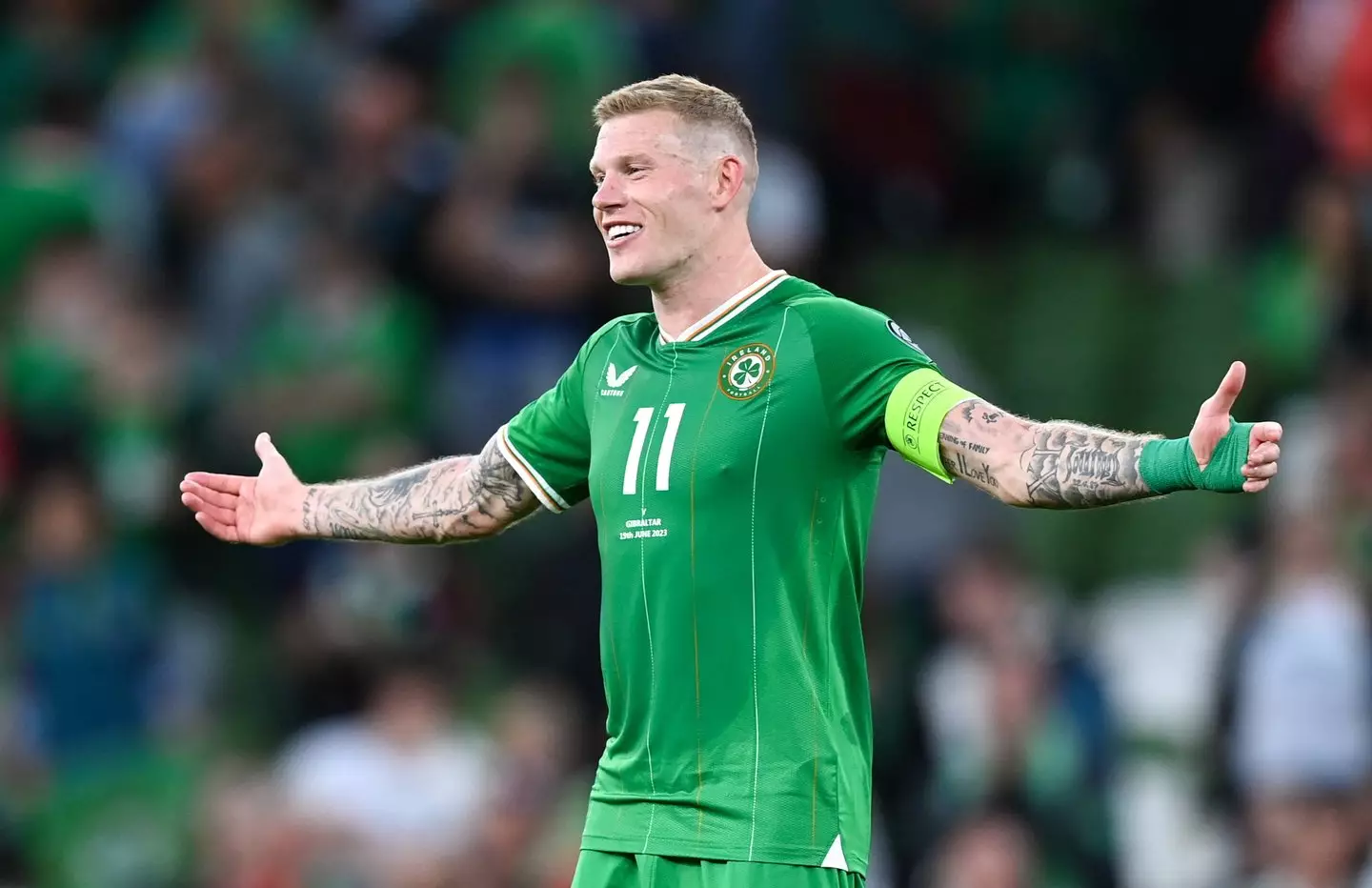 McClean won 103 caps for Republic of Ireland between 2011 and 2023 (Image: Getty)