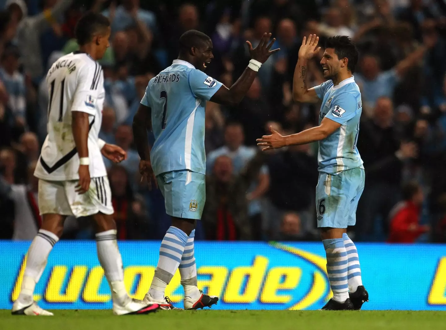 Richards claimed that Aguero spoke perfect English. (
