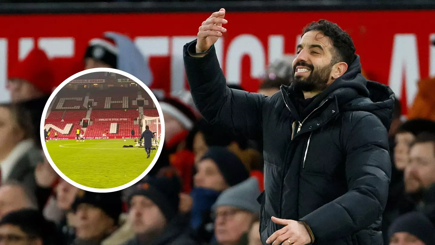 Man Utd player who played full 90 minutes vs Leicester took part in Ruben Amorim's post-match training session