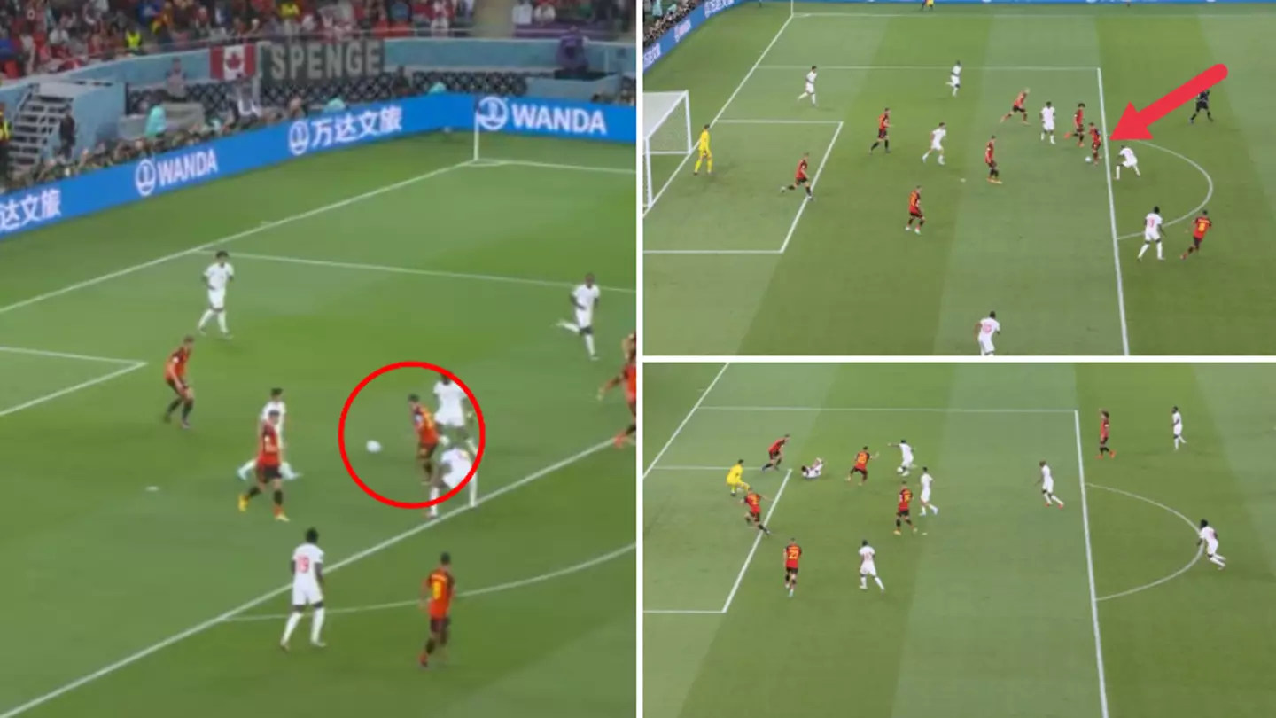 Fans believe Canada were denied penalty after Eden Hazard pass