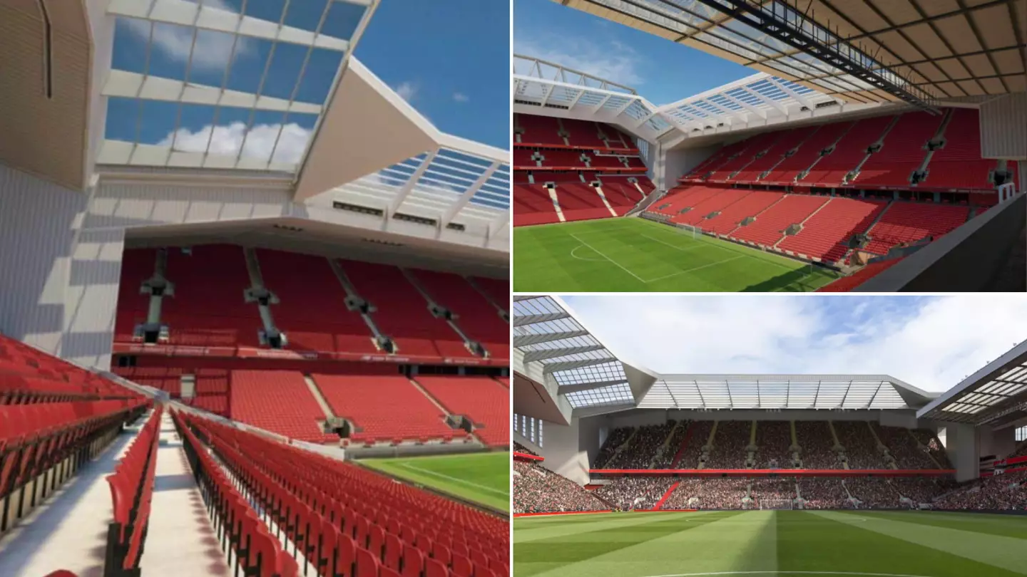 New images show what Anfield will look like next season after its expansion, the stadium looks massive