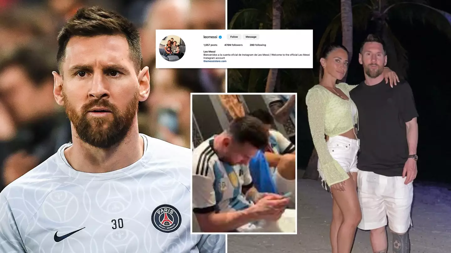 Lionel Messi has unfollowed PSG on Instagram, only follows four clubs