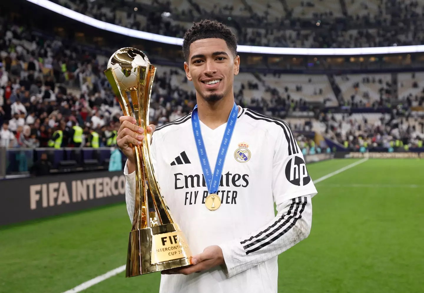 Real Madrid won the FIFA Intercontinental Cup in 2024. Image: Getty