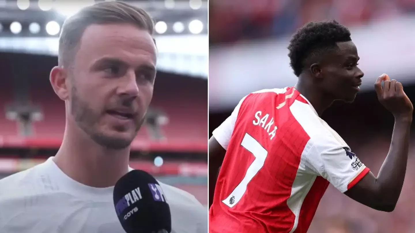 James Maddison brutally responds to Bukayo Saka copying his celebration in perfect fashion