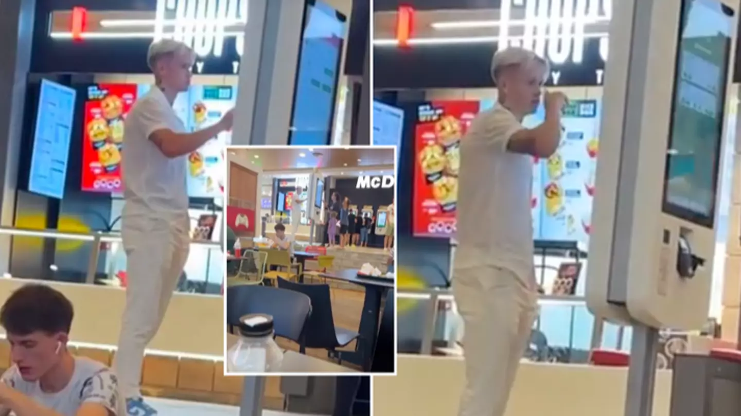 Mykhailo Mudryk spotted in McDonalds after Ukraine's defeat to Spain, fans can't believe it