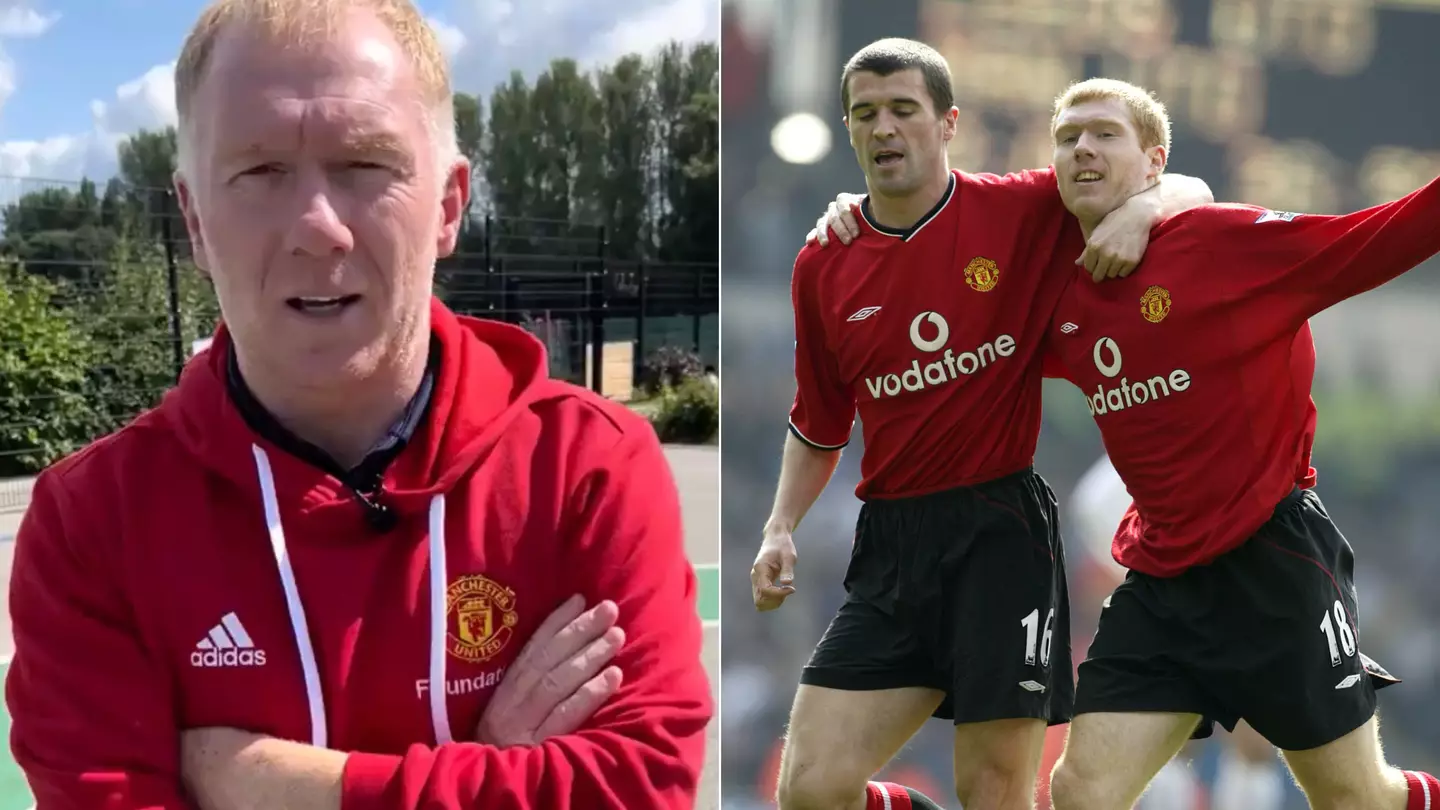 Paul Scholes asked to rank his top Man Utd midfielders and one surprise player is above Roy Keane