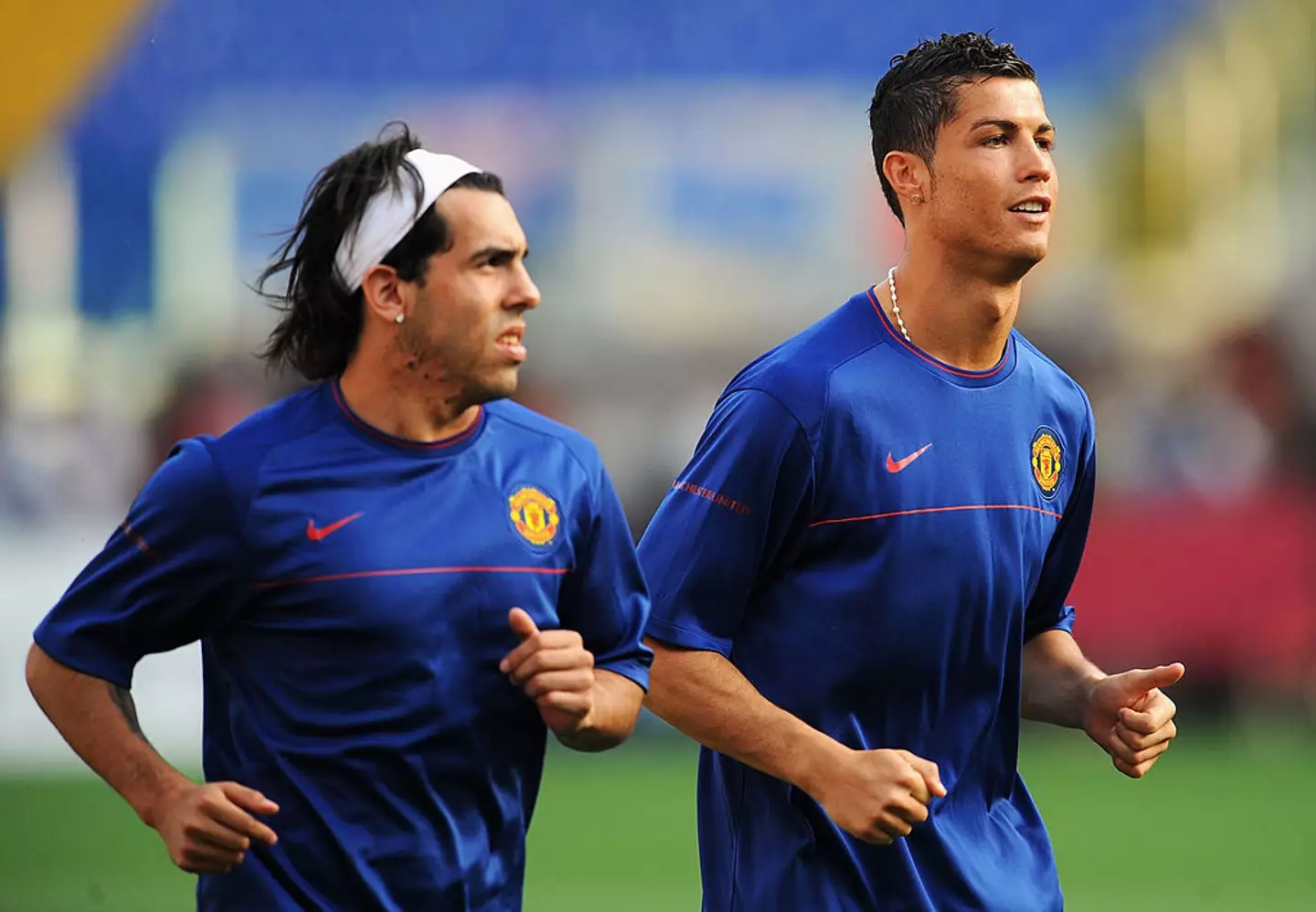Carlos Tevez and Cristiano Ronaldo played together at Manchester United (Credit:Getty)