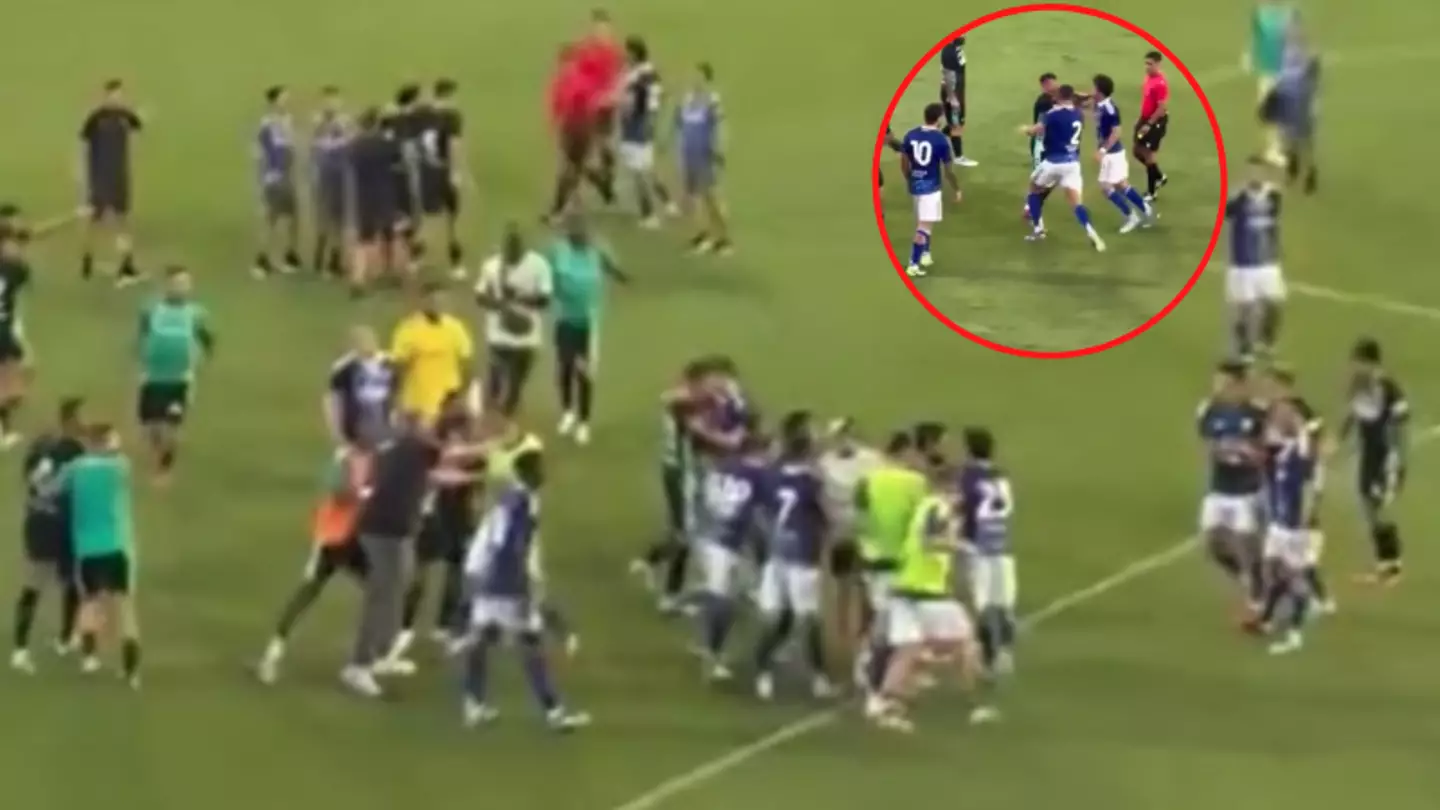 Real Betis star speaks out after huge brawl erupts in Como friendly with ex-Premier League player sent off