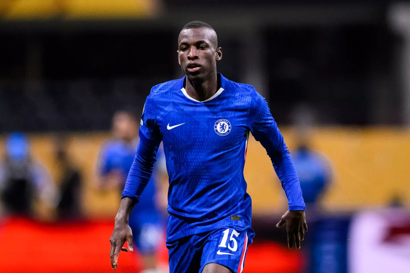 Nicolas Jackson in action for Chelsea at the Club World Cup. Image: Getty