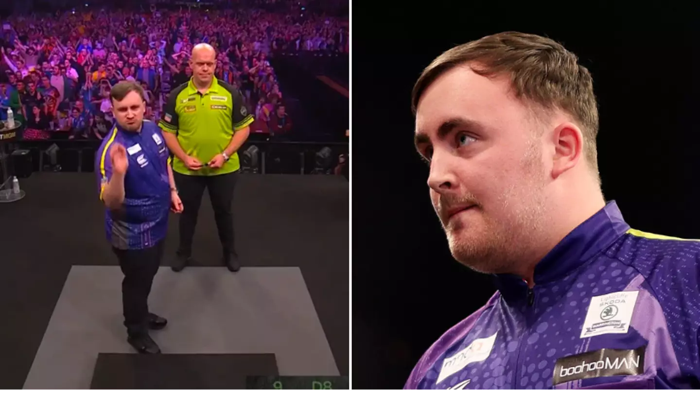 Luke Littler warned to 'never' repeat what he did in Premier League darts final against Michael van Gerwen