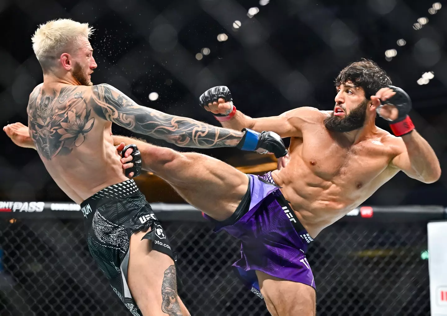 Arman Tsarukyan beat Dan Hooker at UFC Qatar. Image: Getty