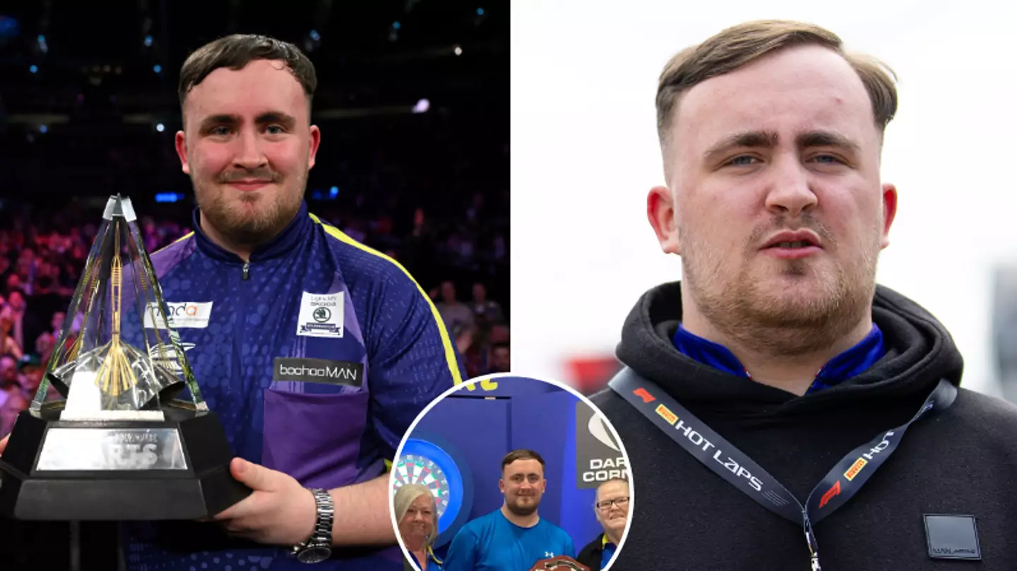 Fans have noticed something different about Luke Littler in photo of latest tournament win