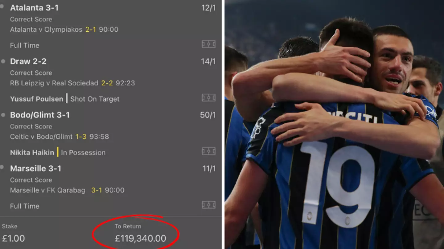 Fan Falls One Goal Short Of £120,000 Win From £1 Bet