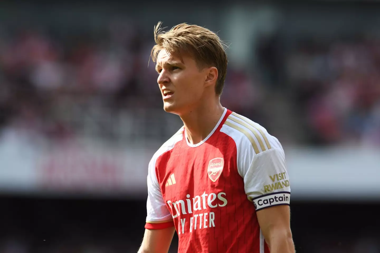 Arsenal star Martin Odegaard pictured (