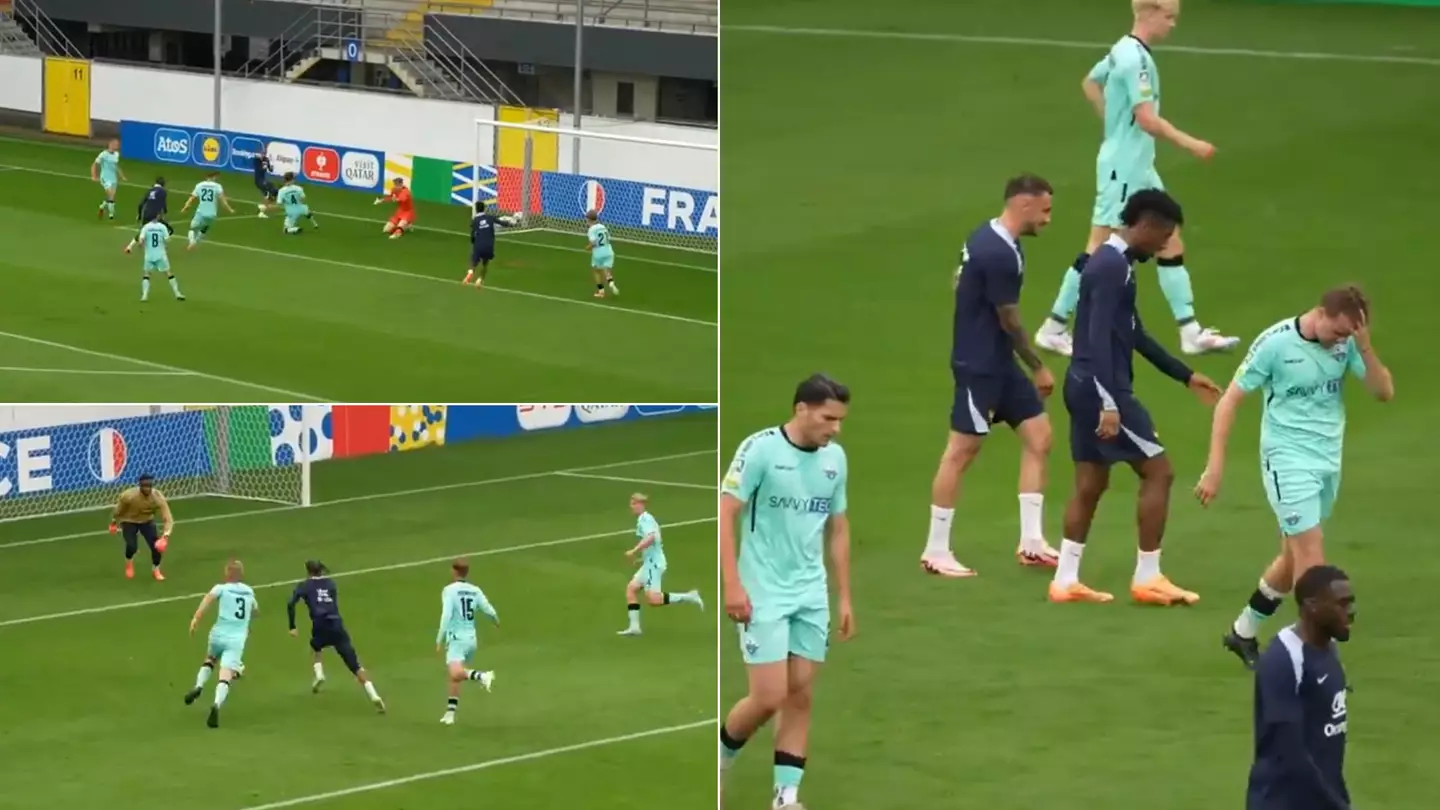 Members of France's Euro 2024 squad play in bizarre friendly against Paderborn U21s days before Netherlands clash