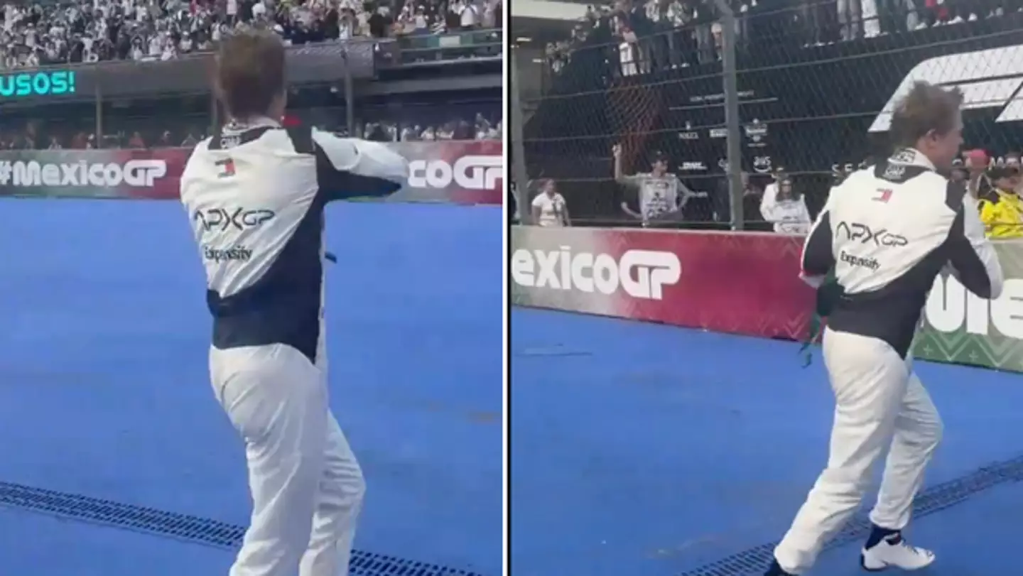 Fans think Brad Pitt has dropped major spoiler for the F1 movie as key scene filmed at Mexico Grand Prix