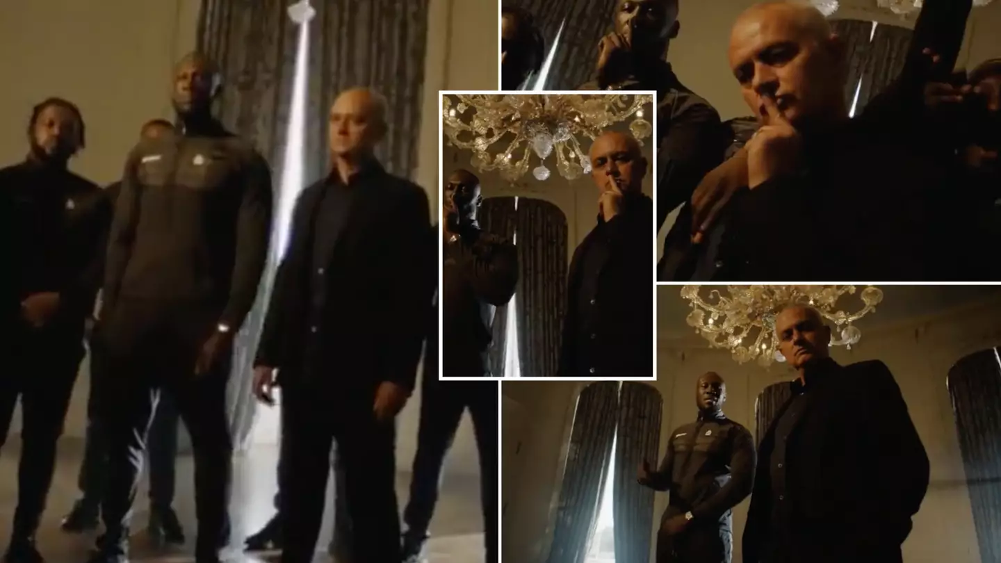Jose Mourinho stars in Stormzy's new music video and it's so cold