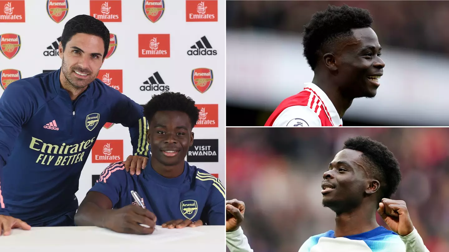 Bukayo Saka set to more than quadruple his wages and become one of Premier League's top earners