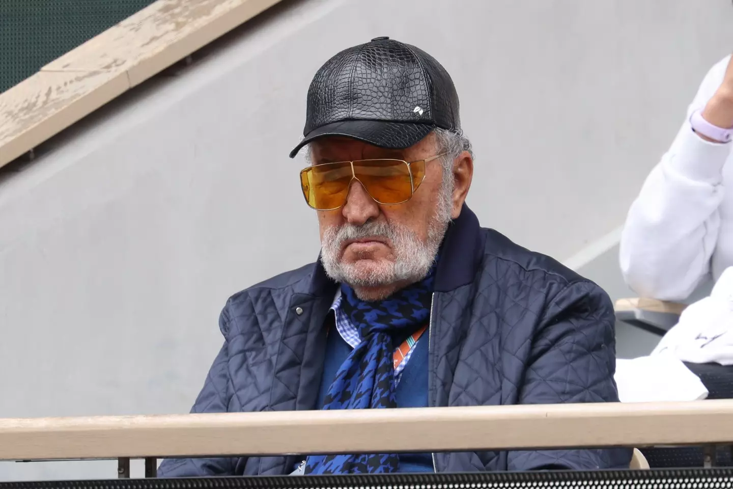 Ion Tiriac attends the 2024 French Open at Roland Garros. Image credit: Getty