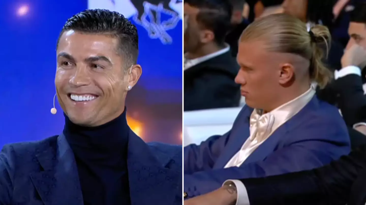 Erling Haaland's immediate reaction to Cristiano Ronaldo calling himself the 'best goalscorer' has got everyone talking