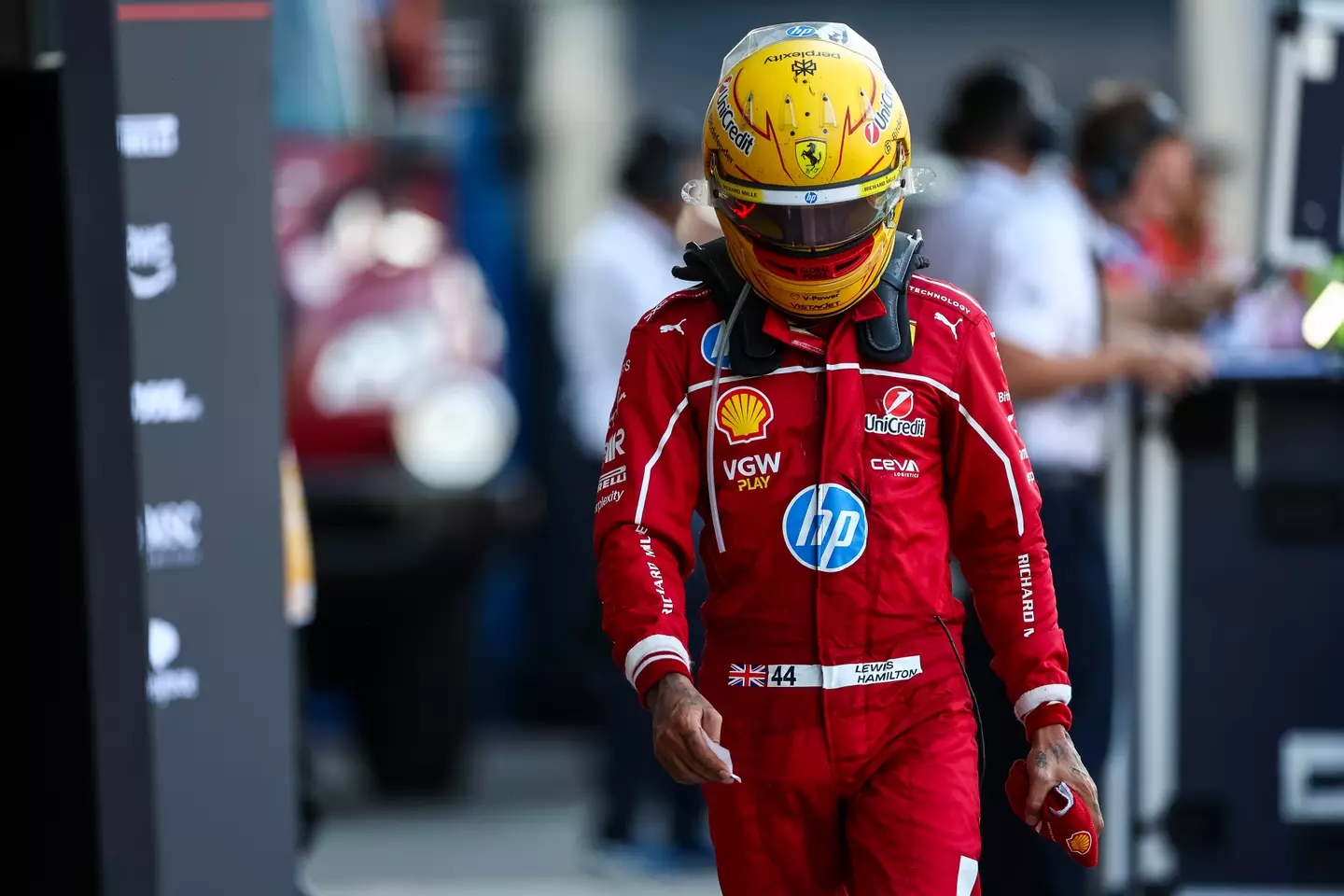 Lewis Hamilton at the Mexican GP (Image: Getty)