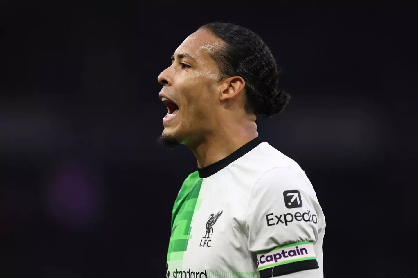 Virgil van Dijk is being linked with a move to the Saudi Pro League. Image: Getty